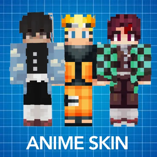 تحميل سكنات ماين كرافت 2023 2 تطبيق Anime skins